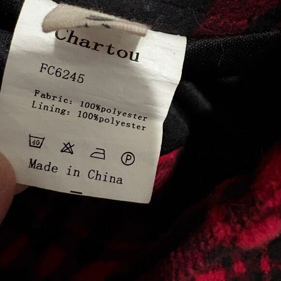 Plaid Red and Black Mini Skirt - Picture 7 of 9